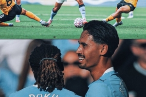 开云-继2011年阿圭罗之后，赖因德斯是第二位在英超首秀传射的曼城球员