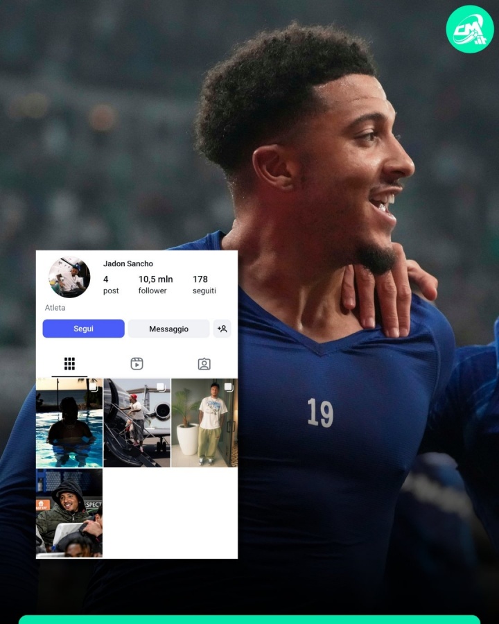 不再留恋！桑乔清空社媒，仅留1张切尔西照片&amp;3张生活照